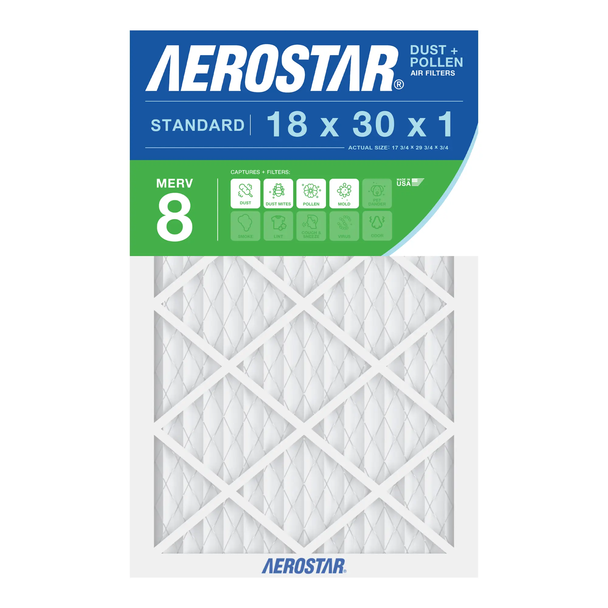 18x30x1 Aerostar Air Filter 18x30x1 Aerostar Air Filter