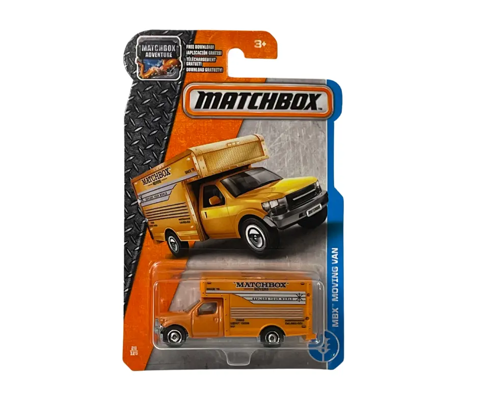 Matchbox MBX Adventure Moving Van 2016 – 1:64 Die-Cast Vehicle