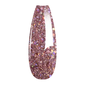 Ombre Glitter Nail Art - Pink Colors - GO06