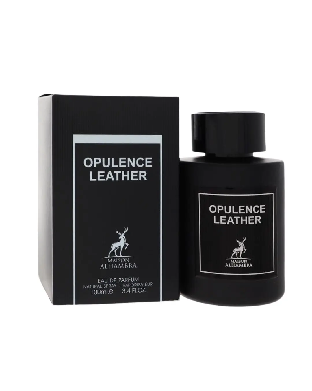 Men's Opulent Leather Eau de Parfum - 3.4oz Single Bottle, Luxurious Fragrance with Unique Leather & Vanilla Scents, Ideal for Daily Wear