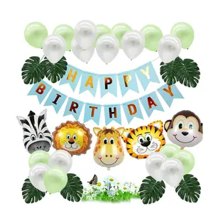 Safari Theme Birthday Party Decoration Set