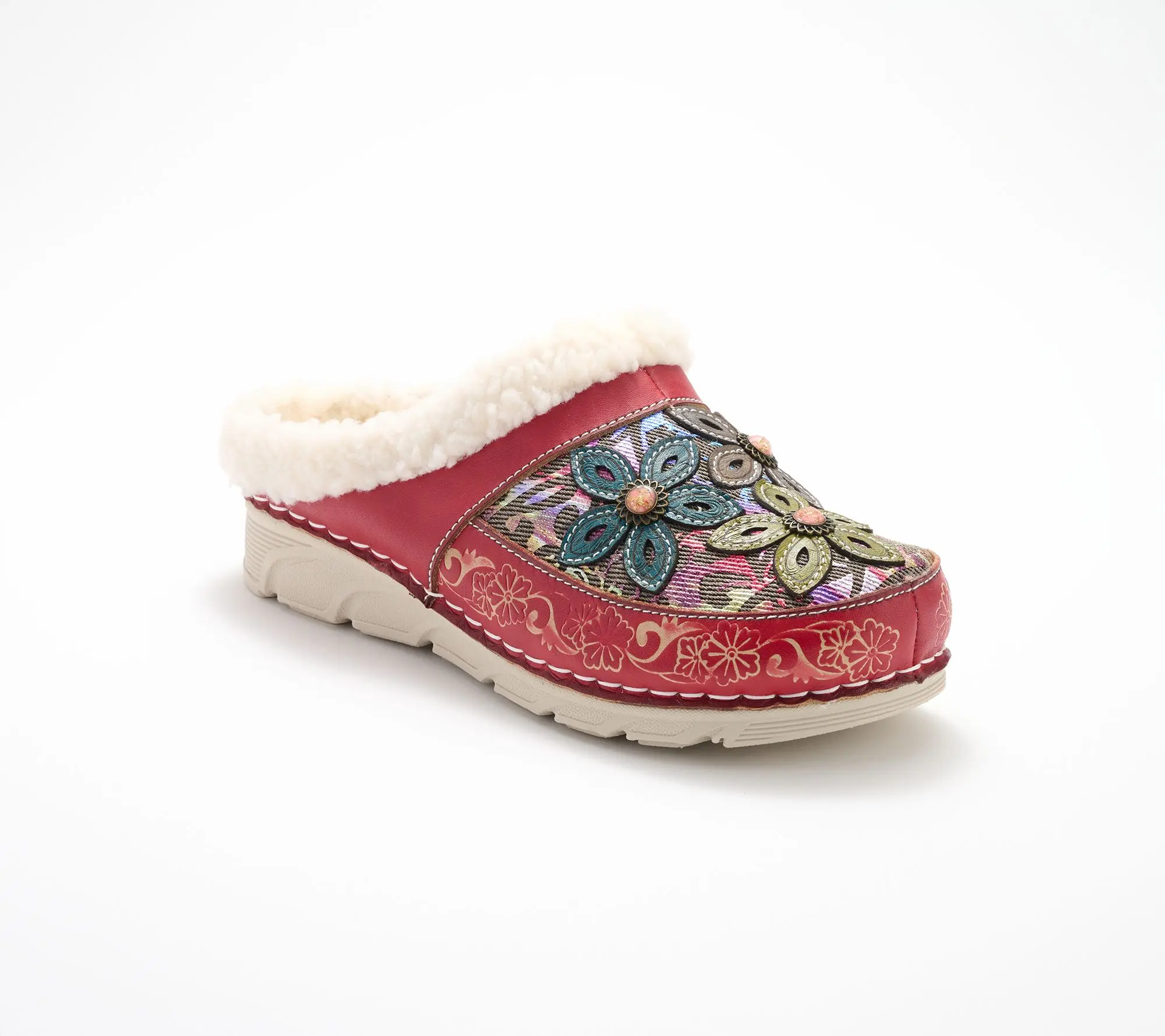 L'Artiste by Spring Step Leather Warm Lined Clogs-Honestela L'Artiste by Spring Step Leather Warm Lined Clogs-Honestela