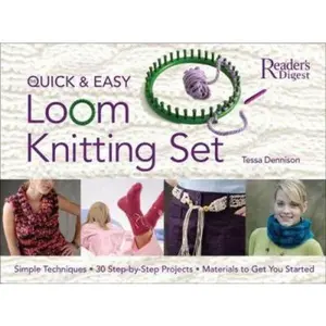 USED-The Quick and Easy Loom Knitting Set by Tessa Dennison (Paperback)