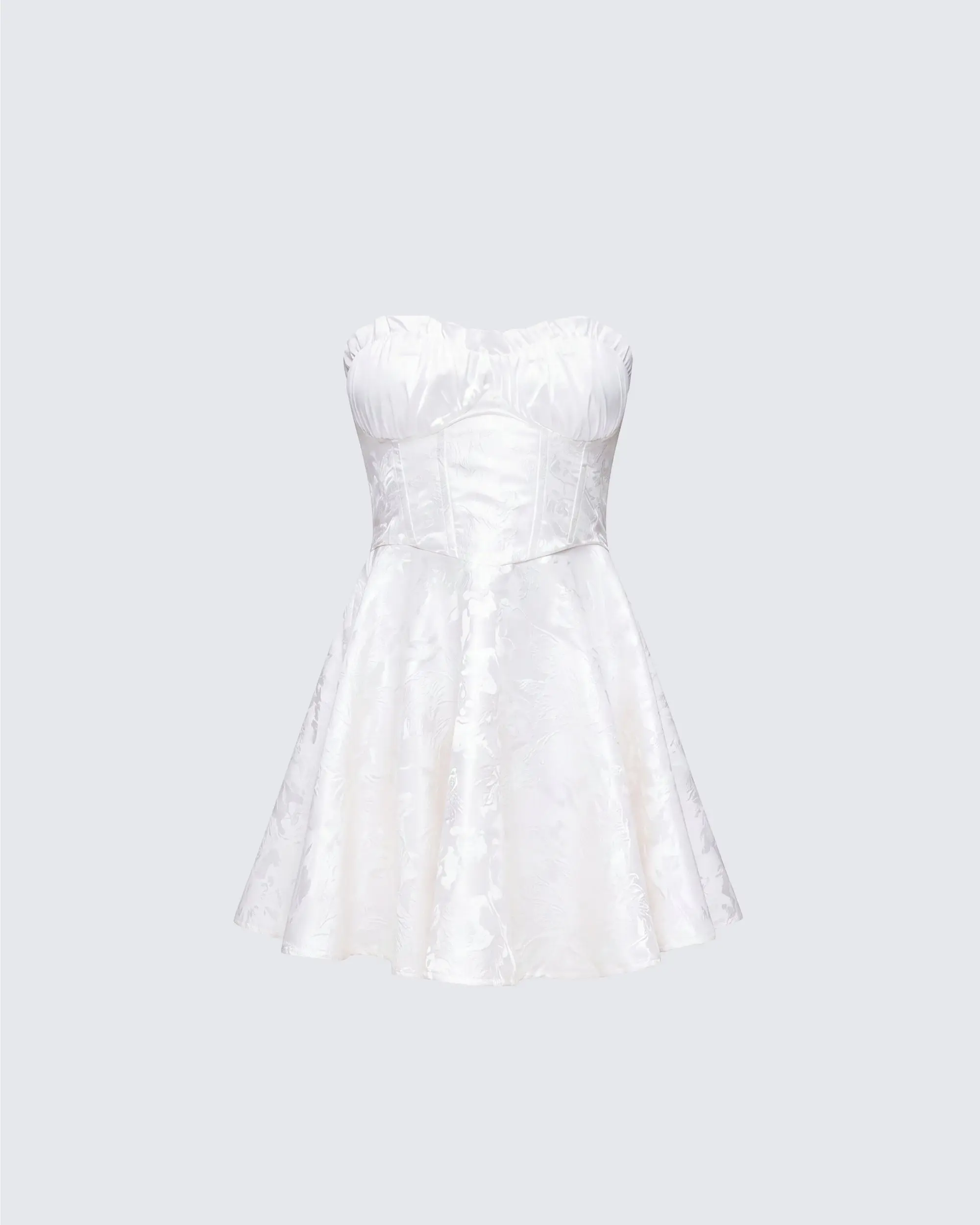 Connie White Mini Dress