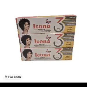 Icona 3Tubes Cream for face and body moisturizer Moisture Glow Skin