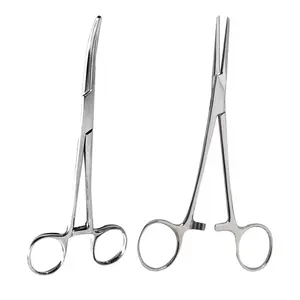 Stainless Steel Locking Hemostatic Forceps - Hemastats for Veterinary, Medical Emergency Use