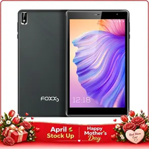 【V8】FOXXD Unlocked 8" Android Tablet, Bluetooth, High-Resolution Display – Perfect for Studying, Working, Watching Videos, Gaming, Travel & Daily Use – Ideal Gift for Students & Professionals