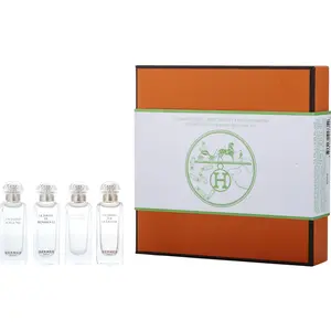 Hermes Variety Set-4 Piece Mini Varity With Un Jardin A Cythere & Un Jardin Sur Le Nil & Le Jardin De Monsieur Li & Un Jardin Sur La Lagune And All Are Edt 0.25 Oz For Unisex