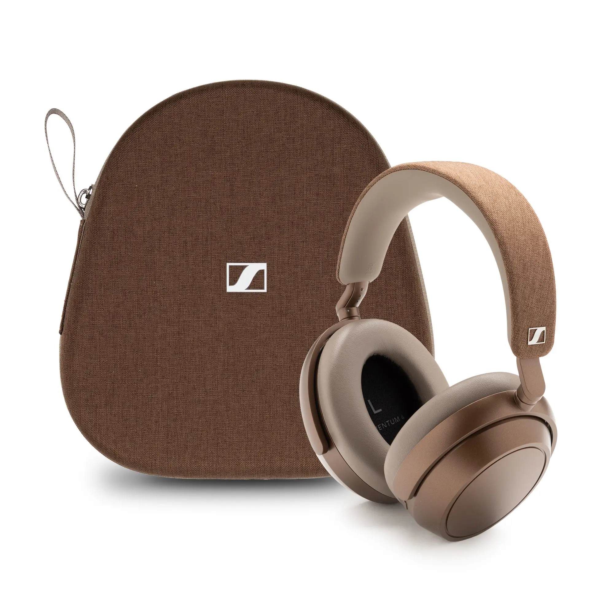 Sennheiser Momentum 4 Wireless Over-Ear Headphones with Automatic Noise Cancellation, Brown Audio Electronic Digital Headset