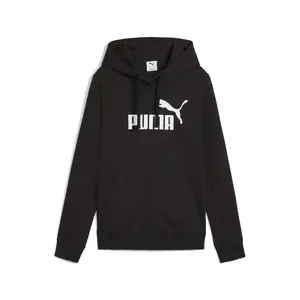 PUMA Womens Essentials No. 1 Logo Hoodie Casual Outerwear Casual - Black