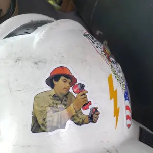 Chalino Construction Worker Impact Sticker or Magnet, Hard Hat Stickers, Foreman Welding Welder Decal Hard Hat Decal