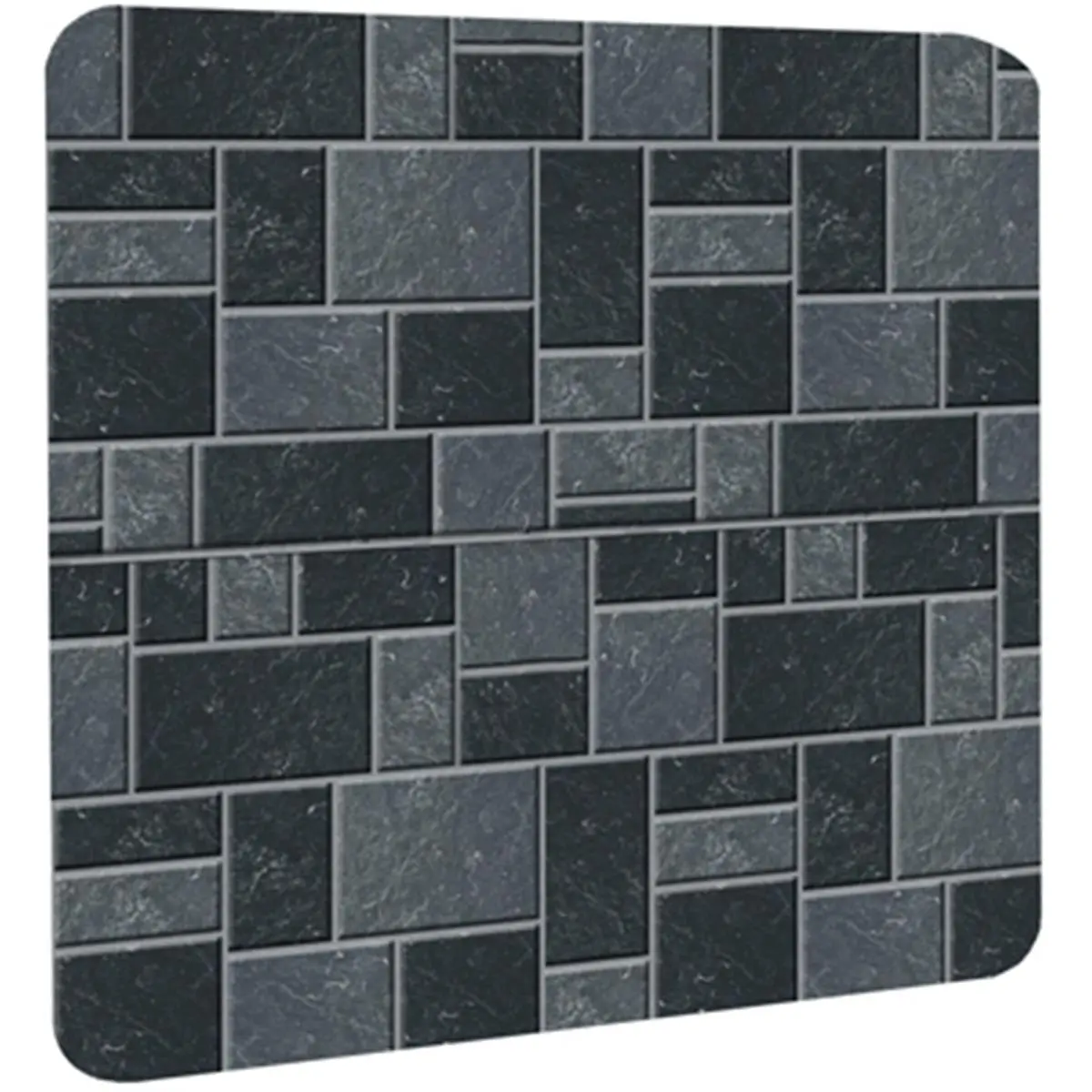 Imperial Manufacturing Slate Type 2 Fireproof Hearth Pad, Thermal Board and Heat Shield for Wall or Floor Protection, 42 x 32 x 0.5 in, Floor Protector