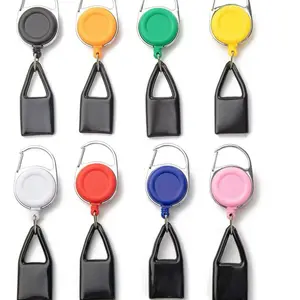Lighter leasg Retractable Keychain with Durable Carabiner in Assorted Colors for Everyday Use