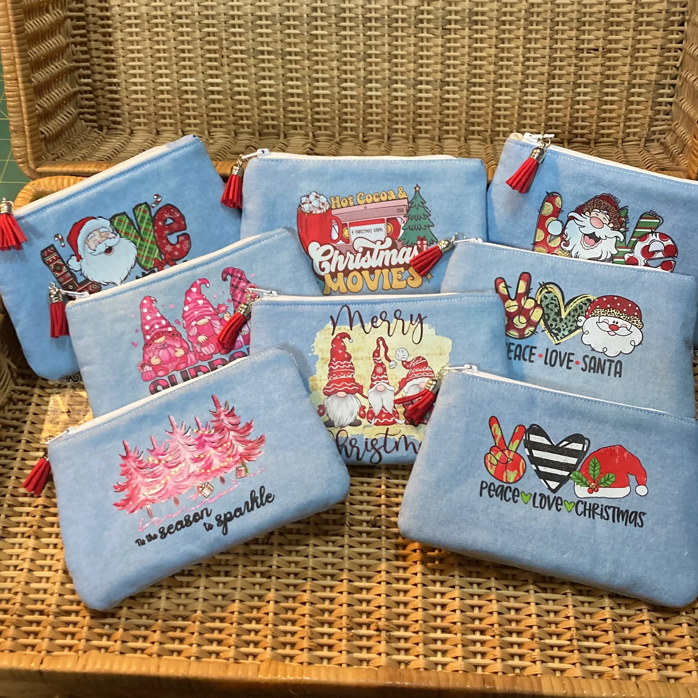 Mini Christmas Purse