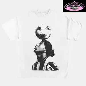 Ronaldinho The Wizard Graphic T-Shirt Sweatshirt Youth and Adult, Hip-hop Basketball merch Shirt, Streetwear Tee, Rap Shirt, Graphic Tees, men's clothing clothes merch, Fan Gift For Him & Her