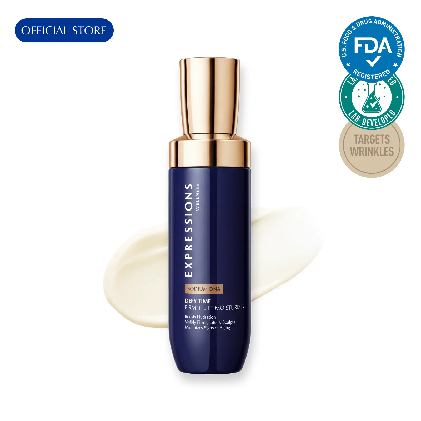 [EXPRESSIONS] 3.38fl.oz Brightening Milk Anti-Aging Moisturizer for Dark Spots & Glow Fast-Absorbing Non-Greasy Gel Anti-Wrinkle Firming Lift with PDRN Bifida Ferment Filtrate Targeted Repair for Forehead Frown & Nasolabial Folds Wrinkles Look Softer