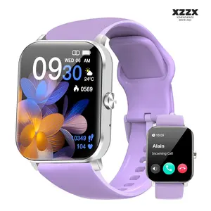 XZHENZHENX L70,Smart for men and women, 1.85-inch screen HD fitness tracker, pedometer, alarm clock, music playback control, supports Android system (4.4 and above) iOS (9.0 and above)Smartphone apple,smart watch