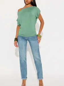 Tall Clara Super Stretch Sculpting Mom Jeans - Medium Wash