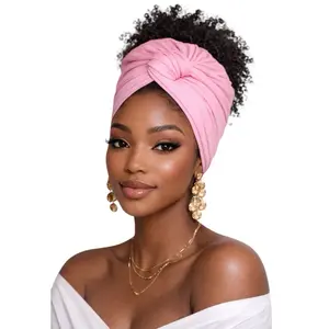 Classic Everyday Headwrap Turban Protective Style Easy Options Lightweight Soft Tie for Locs Braids Wigs & Natural Hair