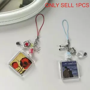 Flower & Note Shaped Phone Chain, Cute Phone Lanyard, Fashion Cell Phone Charm for Women & Girls, Mobile Phone Decoration Accessories