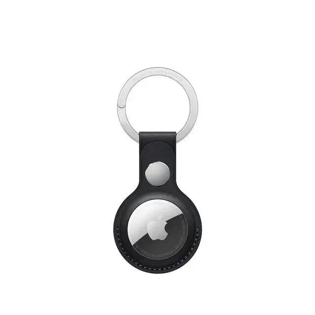 Leatherboss AirTag Protective Case Holder with Keychain - Stylish, Functional Heavy-Duty Anti-Lost Accessory for AirTag Tracker