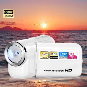 1080P Clear Imaging Digital Camera, Portable Handheld Dv Camcorder, Professional HD Camera, 2.0 Inch Screen, 16x Digital Zoom