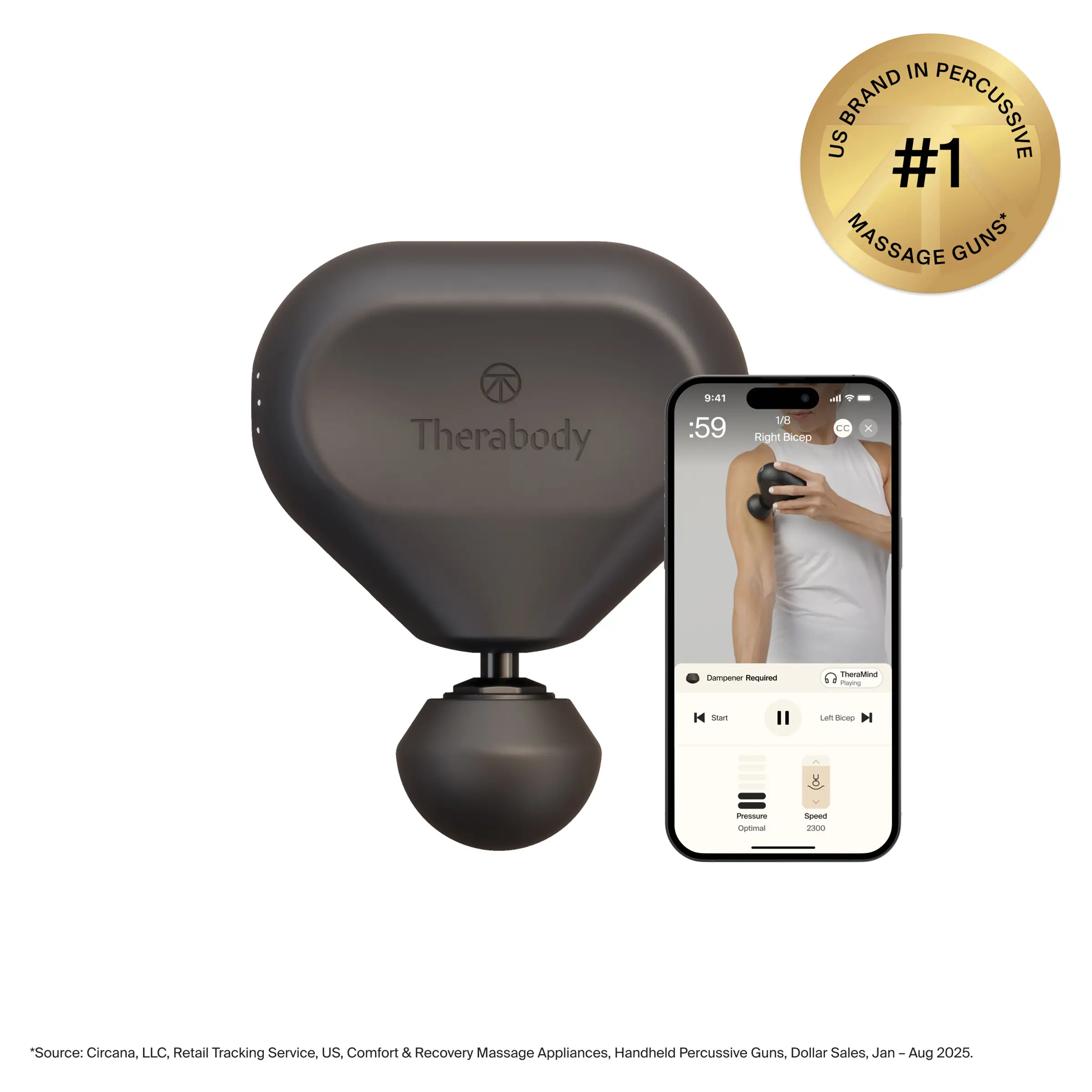 Therabody Theragun Mini (3rd Generation) - Ultra-Portable Massage For Recovery Anytime, Anywhere (Black) Therabody Theragun Mini (3rd Generation) - Ultra-Portable Massage For Recovery Anytime, Anywhere (Black)