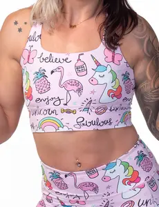 Longline Bra | Unicorn