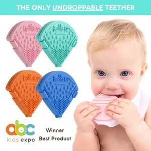 Frolik+Co Toothi Baby Teethers - BPA Free - Dishwasher, Freezer, Sterilizer Safe - Infant Teething Relief - Perfect Baby Gift