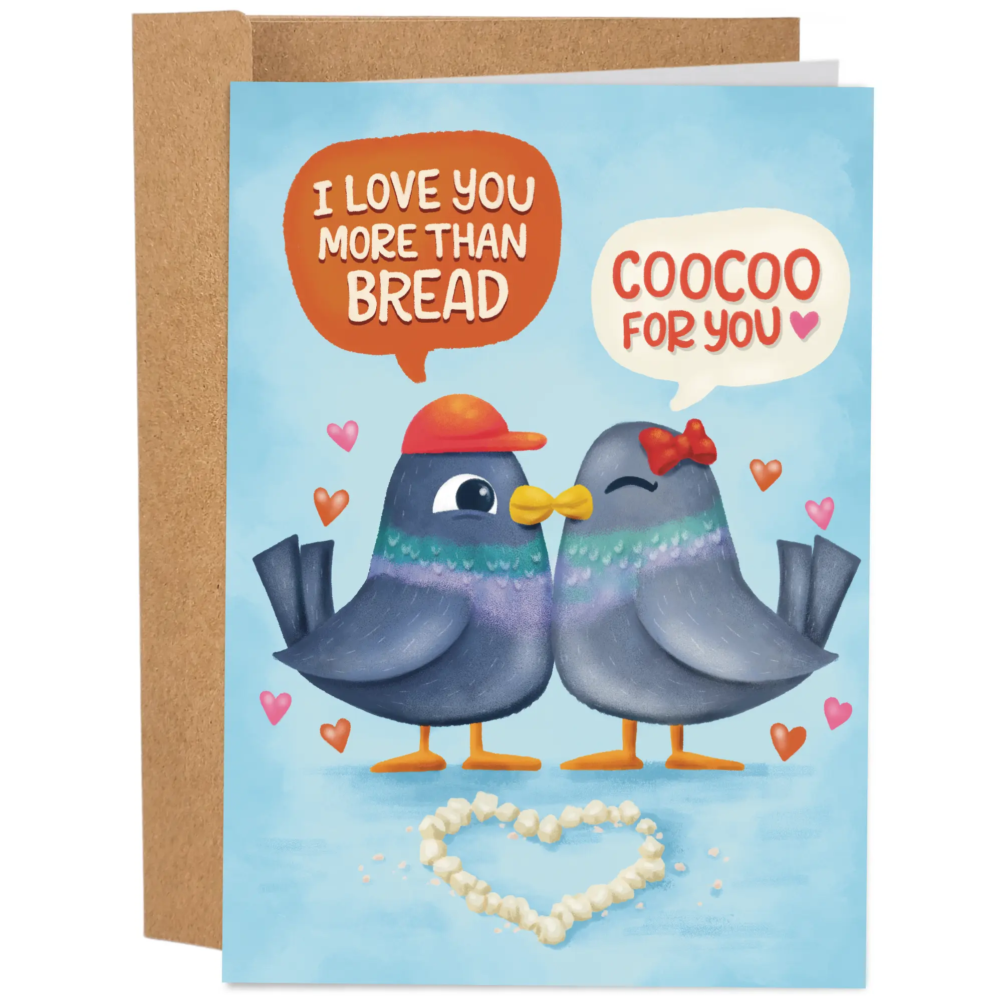 Funny Valentine’s Day Cards - Individual Funny Valentines Day Greeting Card - Valentines Day Cards - Made in the United States