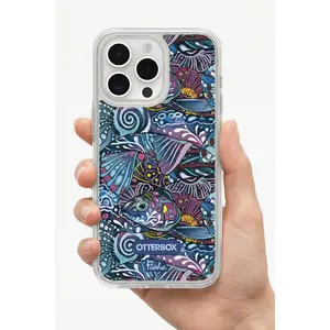 OtterBox Symmetry Series Clear for MagSafe x Fishe Enchanted Grayling Phone Case