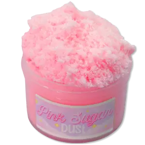 Slime Pink Sugar Dust! Drizzly Cloud Slime!