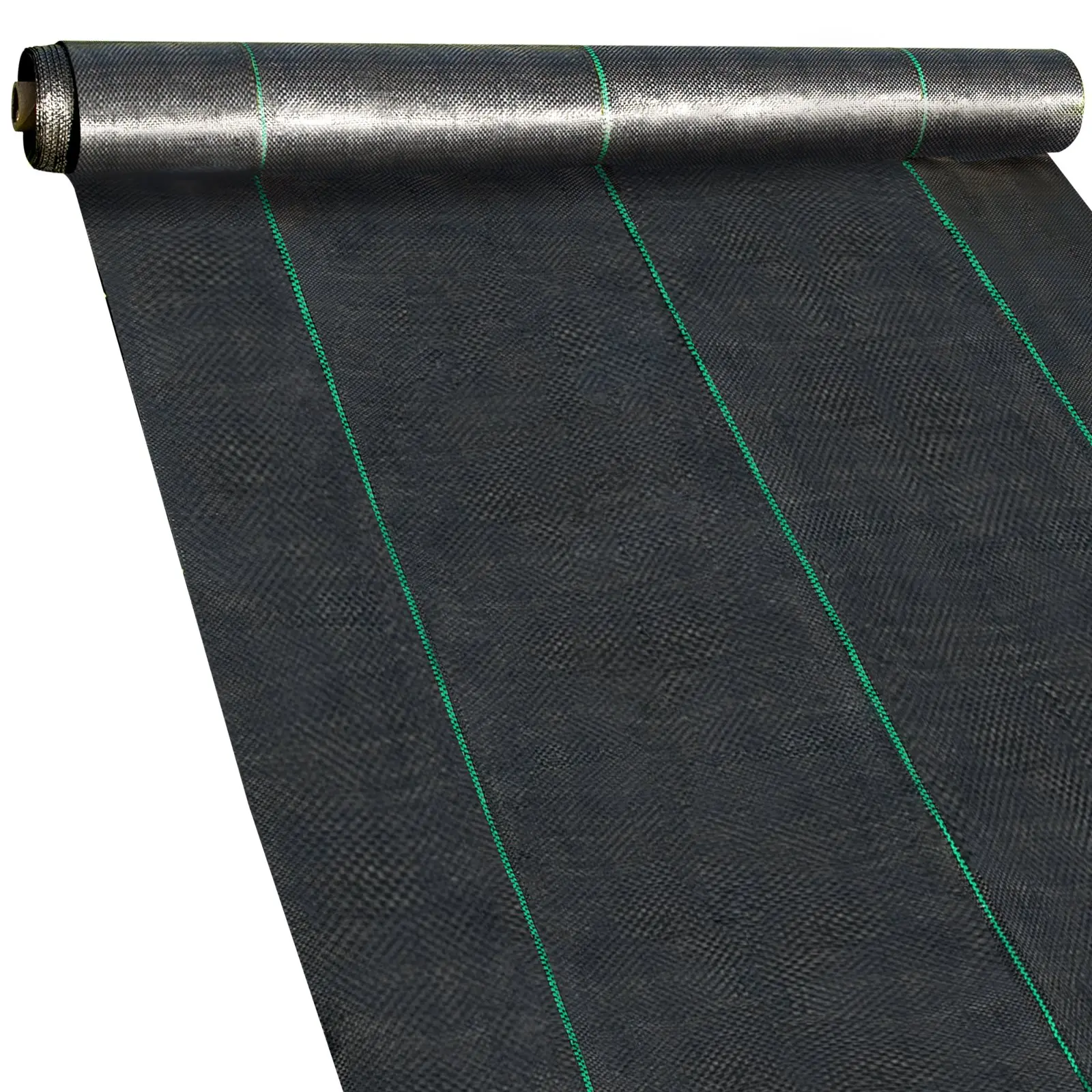 VEVOR Premium Heavy-Duty Woven Weed Barrier Fabric, High Permeability Garden Weed Control Fabric for Flower Beds & Geotextile Underlayment