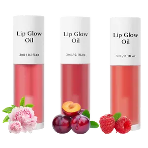 3PCS Korean Apple Lip Oil + Lip Stain| Glossy Lip Stain, Tinting & Long Lasting, Moisturizing Lip Care Hydrate Lipgloss Lipstick Makeup Glossy Hydrating Moisturizer Plump Transfer-proof