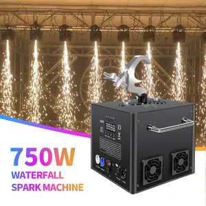 PAIDUN 750W Hanging Cold Spark Machine Waterfall Firework Stage Effect DMX512 Remote Control