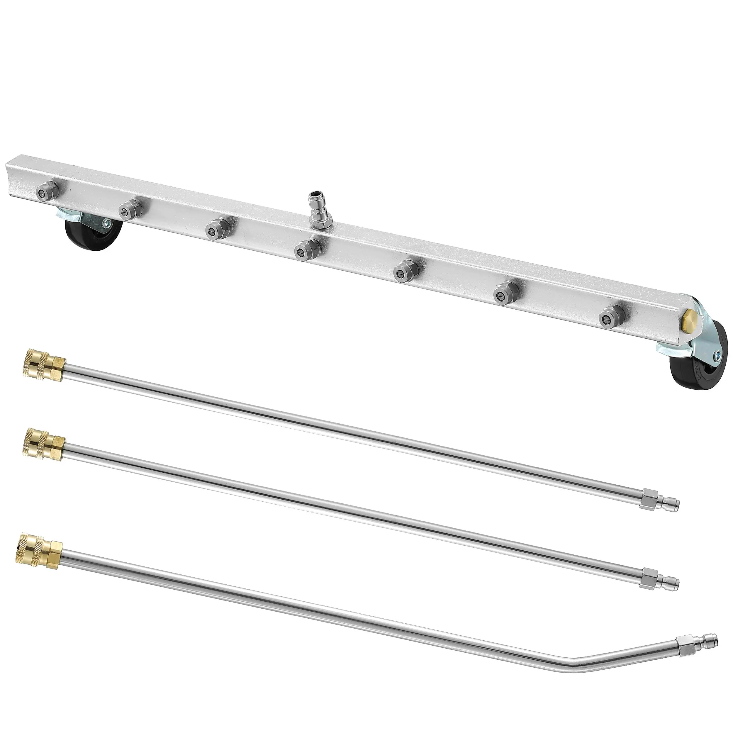 24’’ cleaner, Wand length: 21.5’’x 21.5’’x 21.5’’