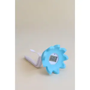 Cozimara Lotus-shaped Bath Thermometer 7 1/2 Inches Long for Safe Baby Water Temperature Monitoring Easy to Use Practical Tool for Parents