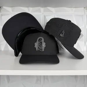 San judas tadeo SnapBack hat-black hydro San judas tadeo SnapBack hat-black hydro