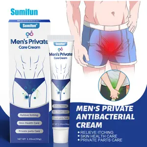 Sumifun Men's Private Care Cream Anti-itch & Antibacterial 30g Moisturizing Cleanser for Sensitive Parts Daily Freshness & Comfort