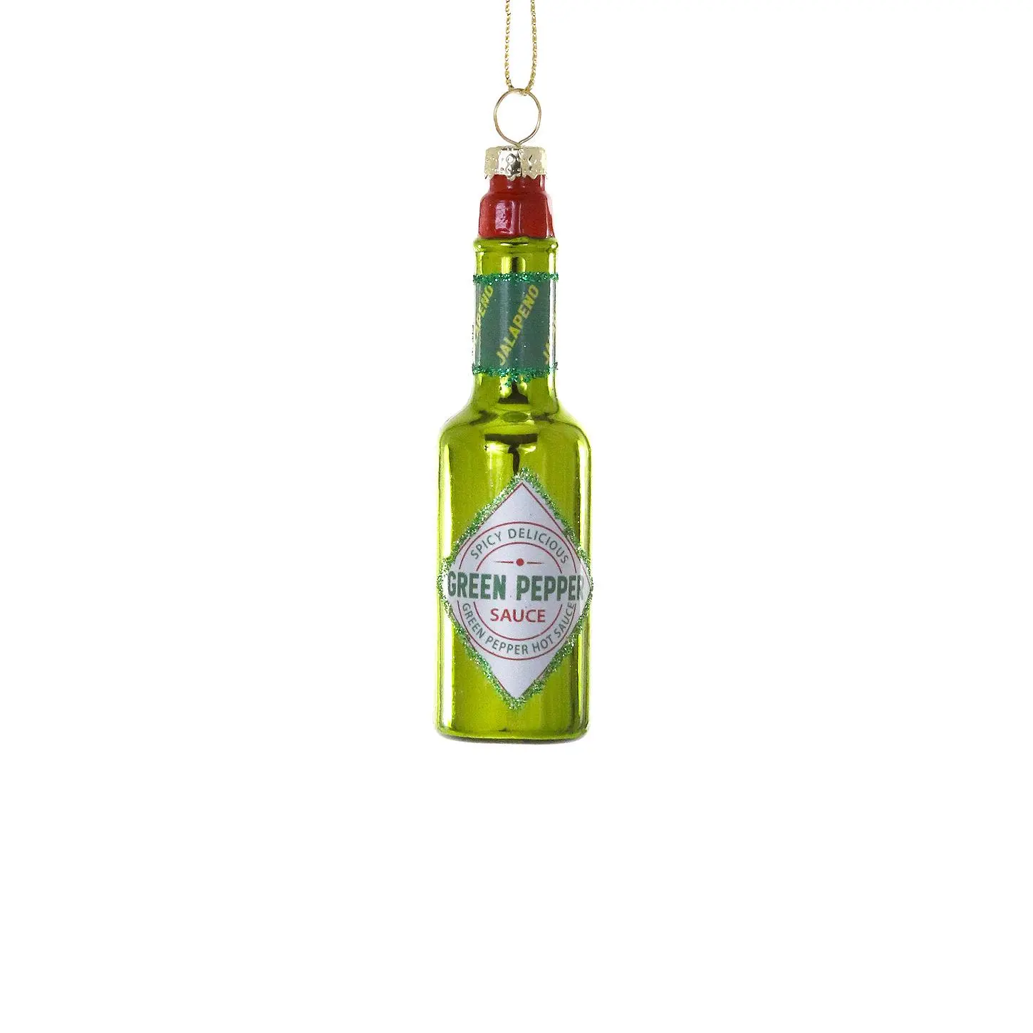 Cody Foster & Co Green Hot Sauce Ornament