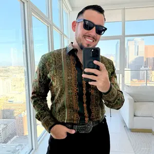 YARUBA RHINESTONES LONG SLEEVE (SLIMFIT)