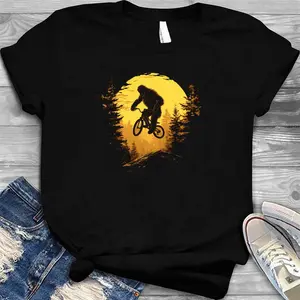 Bigfoot Bmx Sunset Ride T-Shirt