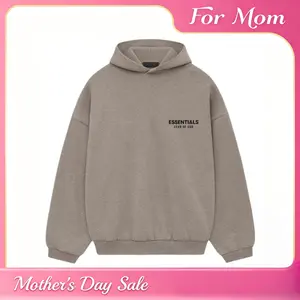 Fear of God Essentials Fleece Hoodie II 'Heather Grey' Authentic Brand New Fashion Streetwear Hypebeast Limited Gift