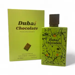 Dubai Chocolate Pistachio Kunafa EDP 100ml Unisex Cologne Perfume Natural Spray 3.4 fl oz