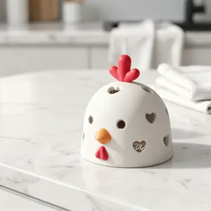 2-Piece Cute Silicone Egg Cleaning Brush Set, Durable & Safe Design, Perfect for Kitchen Use, Easy-To-Use Egg Cleaner Tool, Egg Washer