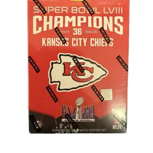 Panini Super Bowl LVIII Kansas City Chiefs Box - Super Bowl Limited Edition Set