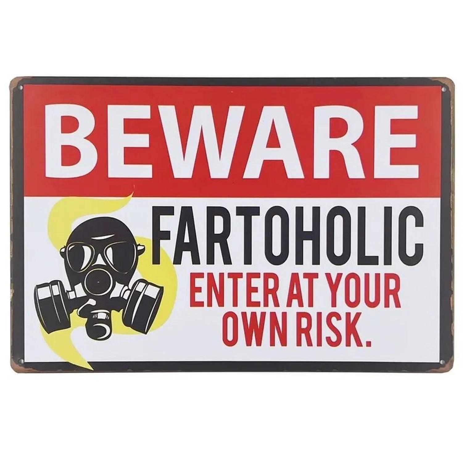 8"x12"   Warning Metal Tin Signs Do Not Enter Wall Decoration Plaque Vintage Poster Iron Painting for Man Cave Home Cafe Garden Club Bar