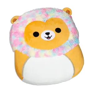 Squishmallows Leonard the Lion InflatapalsFloor Pillow