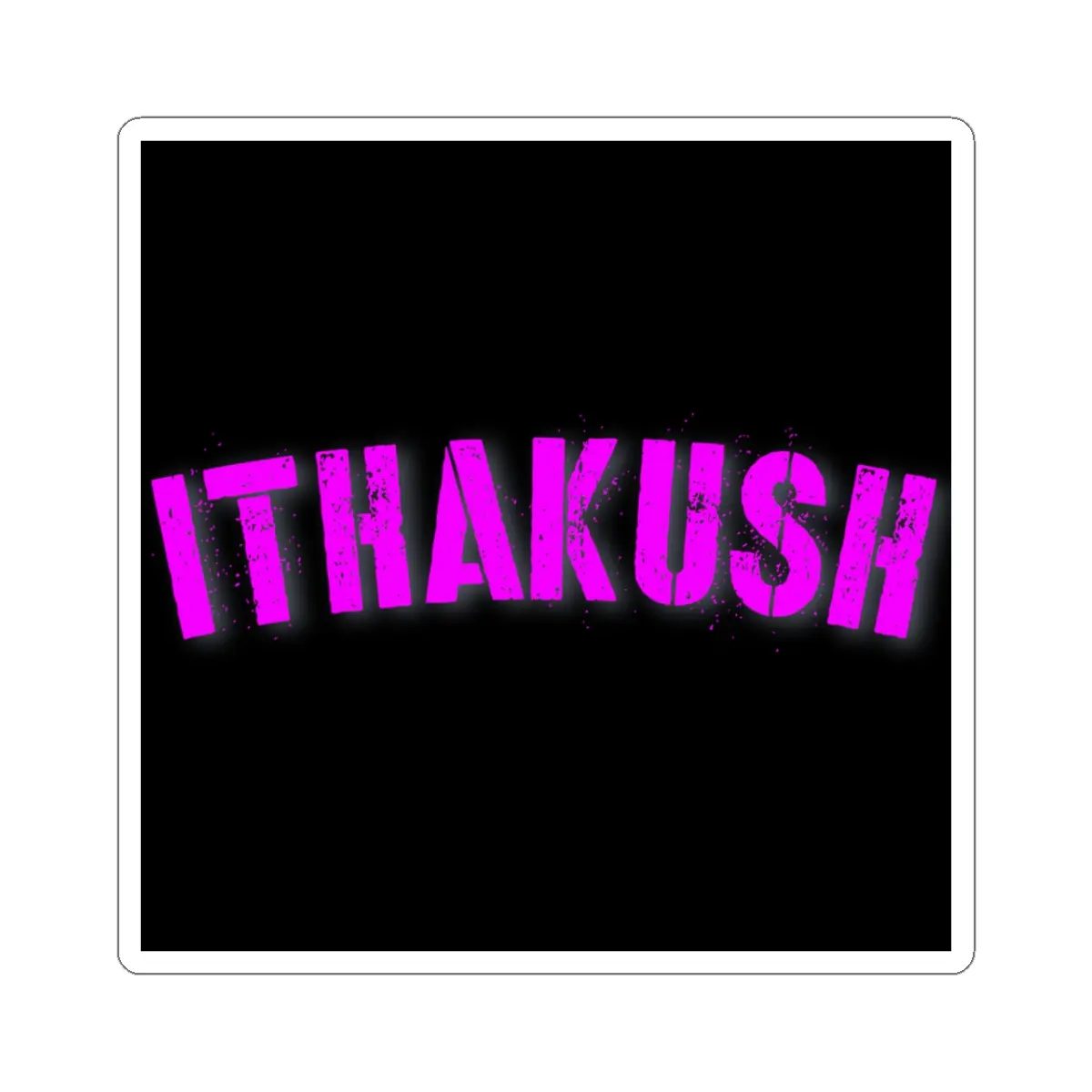 ITHAKUSH® Stickers, Trendy Custom Laptop Stickers, Fun Décor Stickers for Teens, Personalized Gifts, Unique Art Stickers