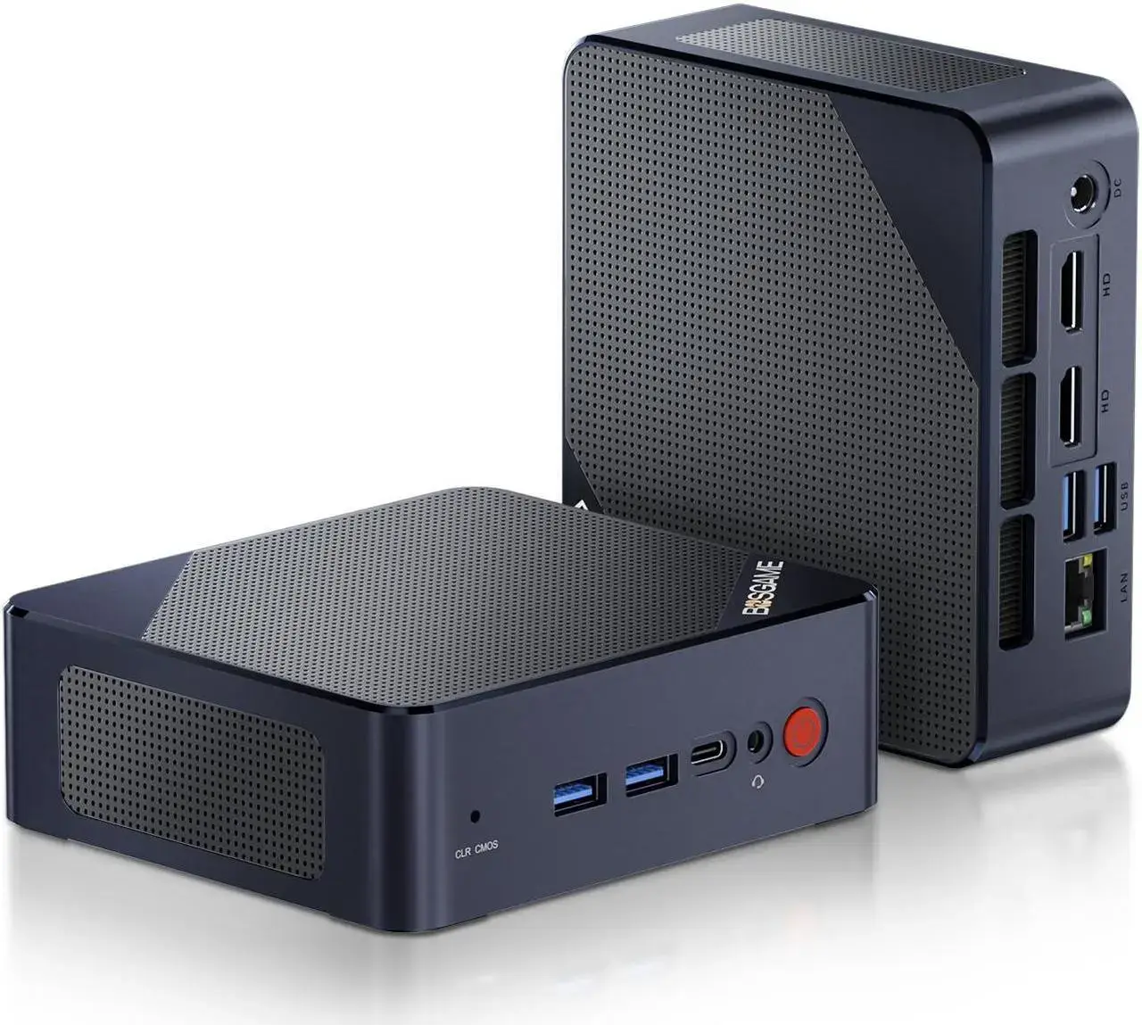 Bosgame B95 Mini PC, Intel 12th Gen N95 (Up to 3.4 GHz), 16GB RAM, 512GB M.2 SSD, Windows 11 Pro Desktop Computer, 3840x2160 4K Triple Display Support, USB3.2, WIFI 5, 2.5G LAN for Home/Office
